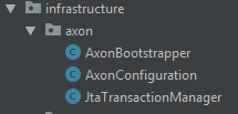 Configuring AxonFramework for a Java CQRS project